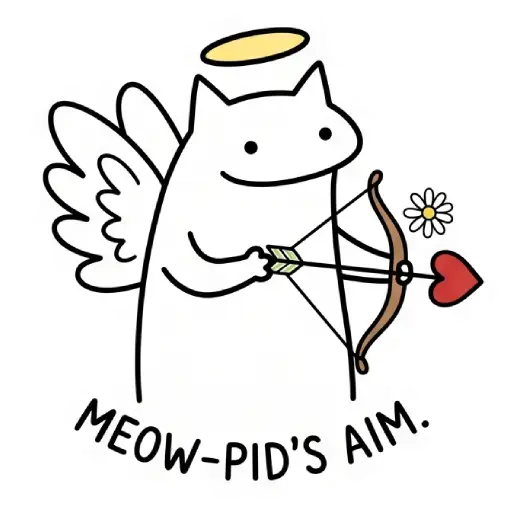 funny, cat, love, romantic, love you, WhatsApp, sticker, valentine (1)